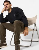 Sweat-shirt - Relax Fit - noir