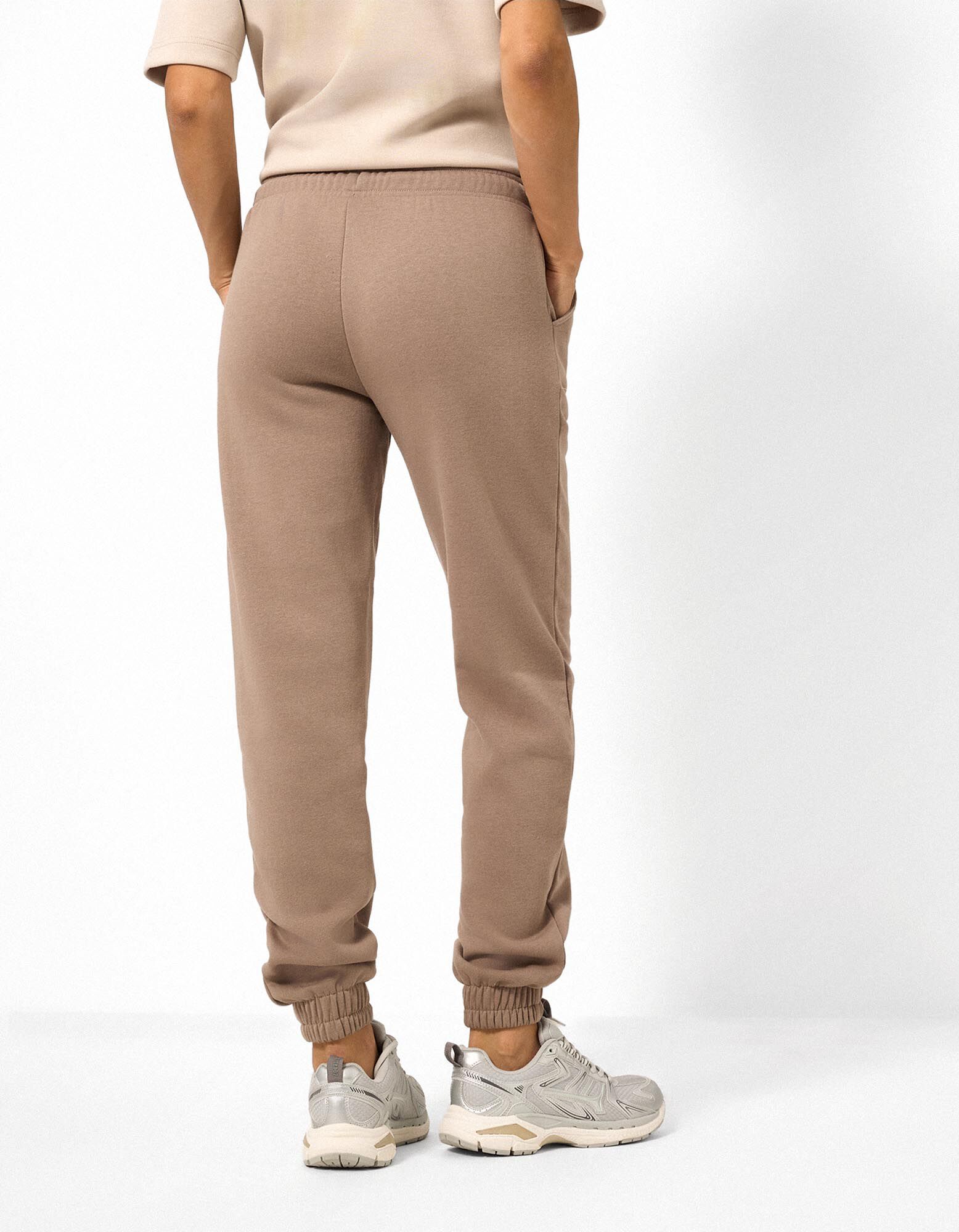 Jogginghose - Relaxed Fit - Beige