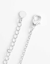 Naszyjnik - Wisiorek - srebrny