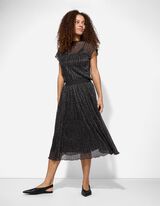 Sukňa - Záhyby - cierna