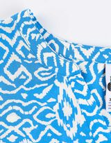 Halenkové tričko - LENZING™ ECOVERO™ - modra