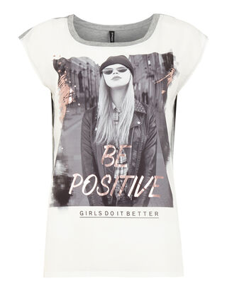 Damen Shirt mit Foto-Print