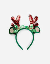 Haarsieraden - Kerst - donkergroen