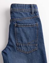 Jeans - Losse pasvorm - donkerblauw