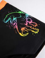 Kopalne hlače - Potisk - crna