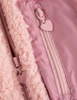 Teddyweste - Plüsch - rosa