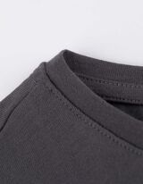 Majica kratek rokav - Lilo in Stitch - temno siva