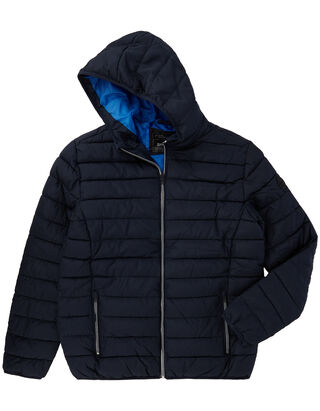 Herren Steppjacke mit Kapuze