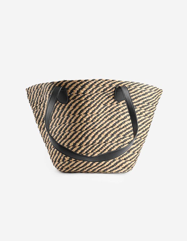 Borsa - Design multicolore - nero