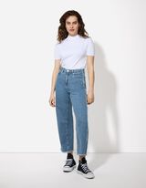 Farmerice - Visoki struk - plava