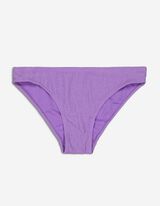 dół od bikini - cienki prążek - lila