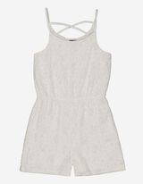 Mädchen Jumpsuit - gebundener Saum   