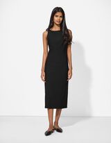 Abito - Senza maniche - nero