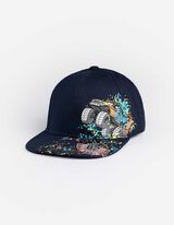 Kapa - Print - tamno plava