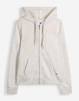 Sweatjacke - Regular Fit - Hellgrau