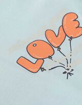 Tričko - Krátké rukávy - sv. zelena