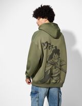 Hoodie - One Piece - dunkelgrün