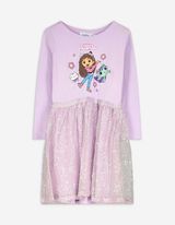 Jurk - Gabby's Dollhouse - lila