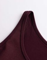 Top - Stretchanteil - Lila