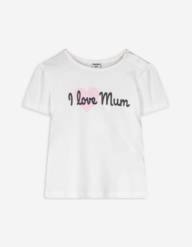 T-Shirt - Print - weiß