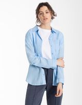 S&auml;rkpluus - Oversized Fit - helesinine