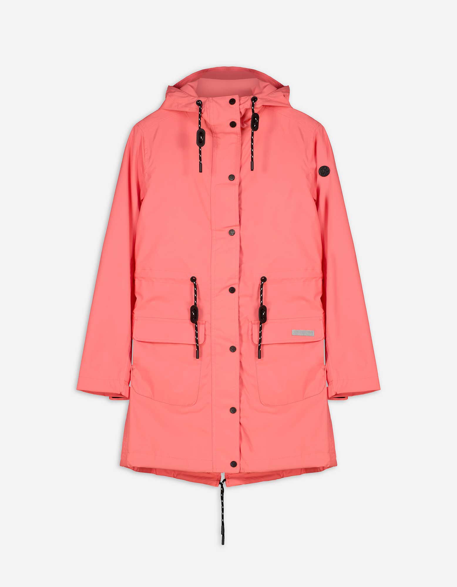 parka - nieprzemakalny - jasny czerwony - Takko Fashion