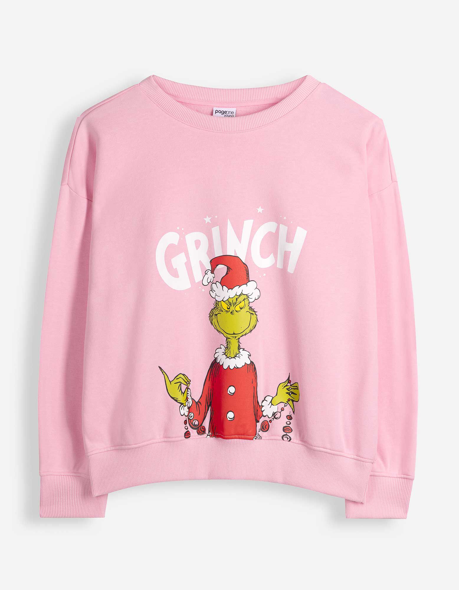 Dressipluus - The Grinch - roosa