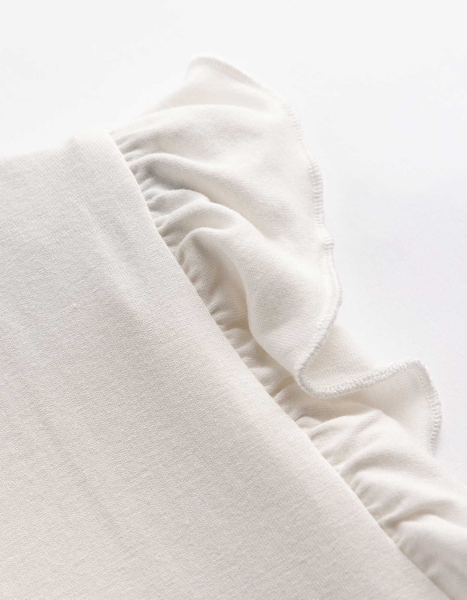 Top - Volants - Off-White