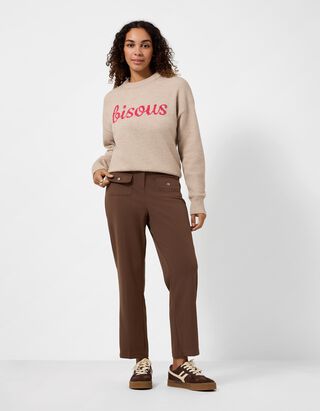 Broek - Slim fit - bruin