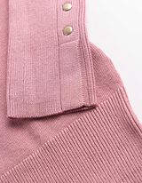 Strickpullover - Zierkn&ouml;pfe - Pink