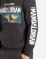 Kapucnis felső - Mandalorian - s&ouml;t&eacute;tsz&uuml;rke