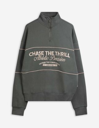 Mikina - troyer svetr - tmave zelena