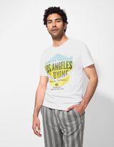 T-Shirt - Print - weiß