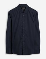 Hemd - bügelleicht - dunkelblau