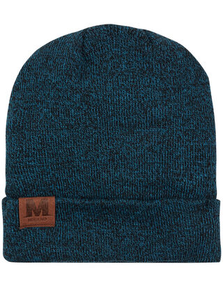 Herren Strickm&uuml;tze mit Umschlag