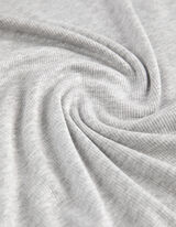 Mar&scaron;kinėliai ilgomis rankovėmis - Blizgus audinys - pilkas