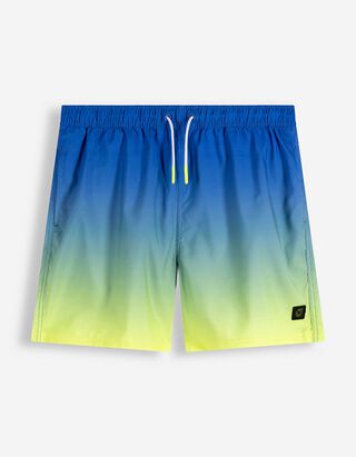 Badehose - einfarbig - gelb