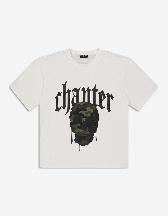 Tricou - Oversized Fit - Alb