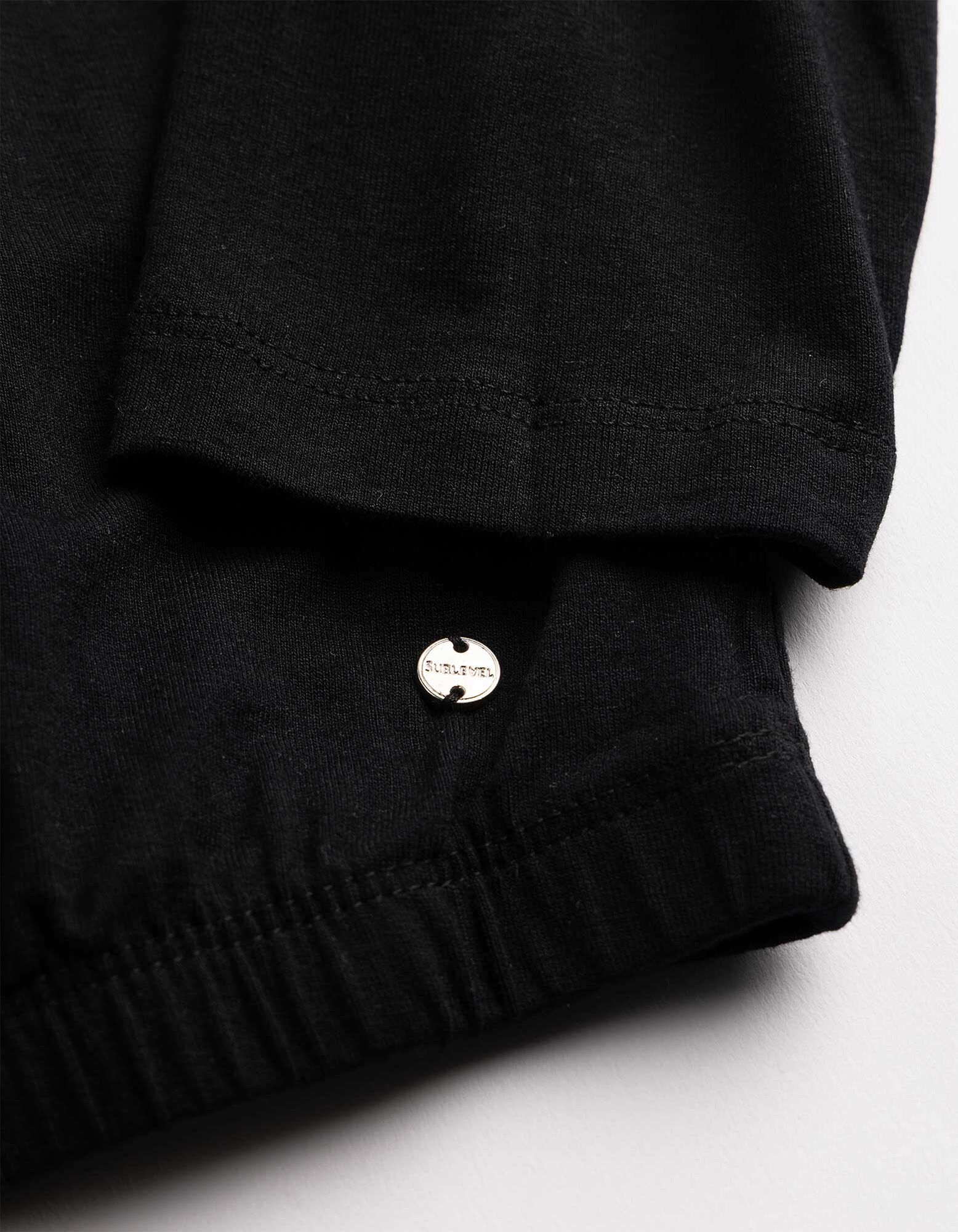 Longsleeve - Effen - Zwart