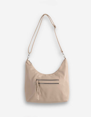 Borsa - Similpelle - beige