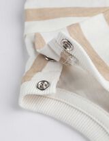 T-shirt - Stampa frontale - beige