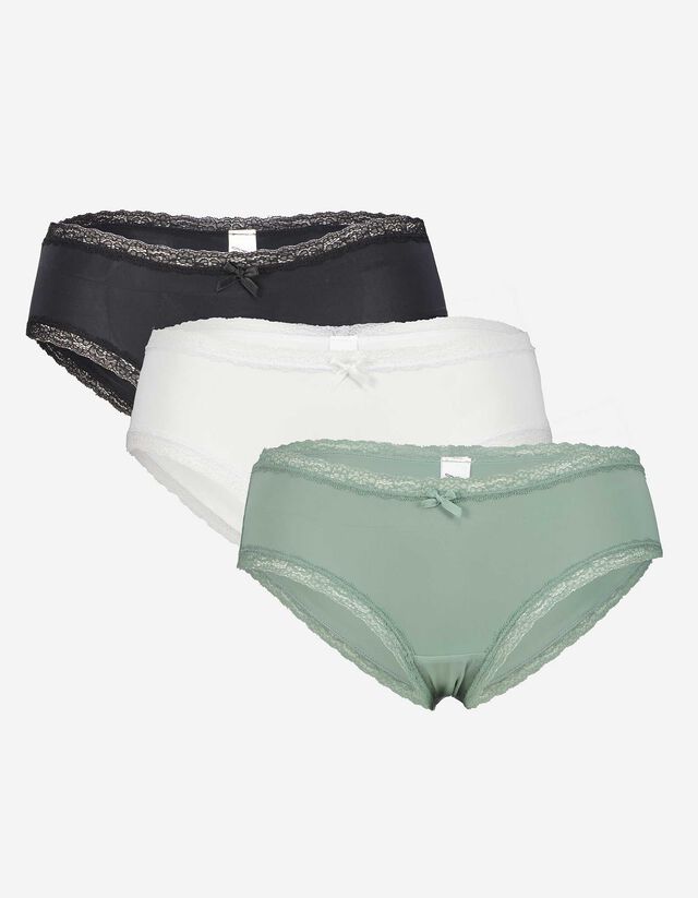 Panty - Confezione da 3 pezzi - nero