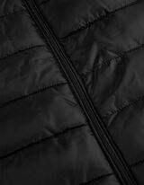 Steppweste - Steppnähte - schwarz