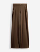 Hose - Elastischer Bund - braun