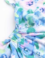 sukienka maxi - LENZING&trade; ECOVERO&trade; - bialy