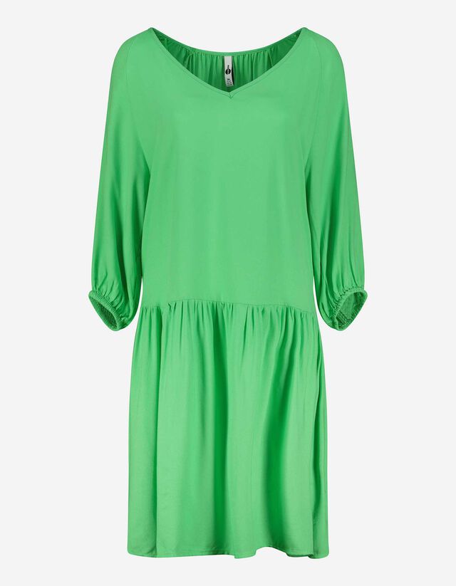 Abito midi - Viscosa - verde