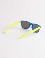 Sonnenbrille - Mehrfarbiges Design - blau