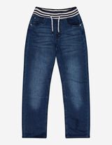Pantaloni jogging - Efect termic - Albastru