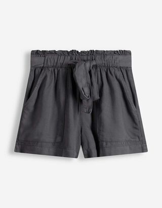 Shorts - einfarbig - Dunkelgrau