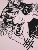 Majica kratkih rukava - Print - roze